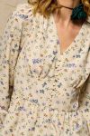 Noella - Bluse - Patty Blouse - White Flower
