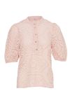 Noella - Bluse - Wakka Blouse Broderi Anglaise - Rose