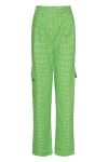 Noella - Bukser - Mille Pants - Lime Green Check