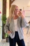 Noella - Cardigan - Joseph Knit Cardigan - Grey Mix