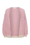 Noella - Cardigan - Kala Knit Cardigan - Lurex/Old Rose