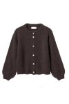 Noella - Strik - Kae Knit Cardigan - Chocolate