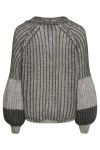 Noella - Cardigan - Liana Knit Cardigan - Grey Melange Mix