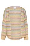 Noella - Cardigan - Pool Knit Cardigan - Pastel Mix