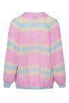 Noella - Cardigan - Vera Knit Cardigan - Pink/Light Blue/Yellow pastel