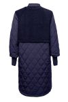 Noella - Jakke - Etta Pile Coat - Solid Navy