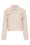 Noella - Jakke - Sawyer Jacket - Beige/White