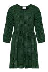 Noella - Kjole - Hanna Dress - Black/Green Check
