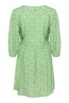 Noella - Kjole - Janet Dress - Green Flower
