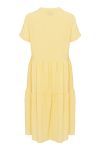Noella - Kjole - Lipe Short Sleeve Dress - Yellow Check
