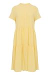 Noella - Kjole - Lipe Short Sleeve Dress - Yellow Check