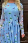 Noella - Kjole - Lola Dress - Butterfly Print