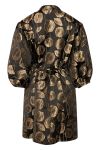 Noella - Kjole - Pina Aya Wrap Dress - Gold Mix