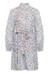 Noella - Kjole - Rina Shirt Dress Flower - Blue Flower