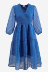 Noella - Kjole - Vaja Dress - Strong Blue