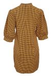 Noella - Kjole - Vix Dress - Camel/Black Check