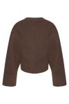 Noella - Cardigan - Lenyx Knit - Chocolate