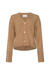 Noella - Cardigan - Lenyx Knit - Timber Brown Melange