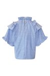 Noella - Bluse - Lesly Blouse - Blue Stripe