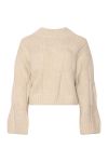 Noella - Strik - Lynx Knit - Ivory