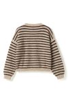 Noella - Strik - N-Mafalda Knit - Brown Sand Stripe