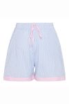 Noella - Shorts - Ebony Shorts Poplin - Lightblue/Rose Mix