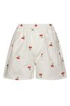 Noella - Shorts - Travis Shorts - White Cherry