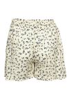 Noella - Shorts - Zar Shorts Cotton Poplin - Blue/Cream Flower