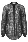 Noella - Skjorte - Bristol Lace Shirt - Black