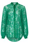 Noella - Skjorte - Bristol Lace Shirt - Green