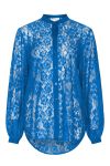 Noella - Skjorte - Bristol Lace Shirt - Royal Blue