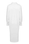Noella - Skjorte - Celine Long Shirt Poplin - White