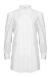 Noella - Skjorte - Lucille Long Shirt Cotton - White Lace