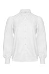 Noella - Skjorte - Lucille Shirt Cotton - White Lace