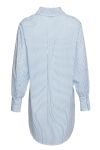 Noella - Skjorte - Shelly Shirt Cotton Poplin - Lightblue / Blue Stripes