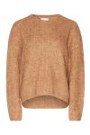 Noella - Strik - Frenchie Knit Sweater - Camel Melange