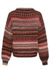 Noella - Strik - Gio Knit Sweater - Rust Mix