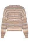 Noella - Strik - Gio Sweater - Sand Mix Lurex