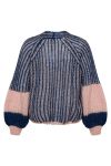 Noella - Strik - Liana Knit Sweater - Rose/Navy