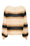 Noella - Strik - Pacific Knit Sweater - Camel Mix