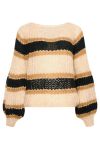 Noella - Strik - Pacific Knit Sweater - Camel Mix