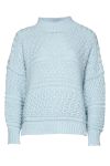 Noella - Strik - Tally Knit Sweater - Lightblue
