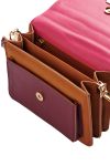 Noella - Taske - Bella Bag - Deep Pink/Tan/Burgundy