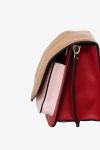 Noella - Taske - Blanca Multi Compartment Bag - Camel/red/pink