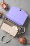 Noella - Taske - Blanca Multi Compartment Bag - Bright Purple/Grey lak/Grey 