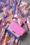 Noella - Taske - Blanca Multi Compartment Bag - Fucsia/Metallic rose/Royal Blue 