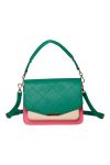 Noella - Taske - Blanca Multi Compartment Bag - Green/Pink/Nude 