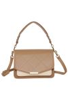 Noella - Taske - Blanca Multi Compartment Bag - Taupe/Offwhite/Rose Mix