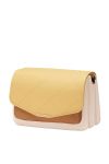 Noella - Taske - Blanca Multi Compartment Bag - Yellow/nude/drk.Nude