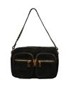 Noella - Taske - Celina Bag - Real Suede W. Gold Black
